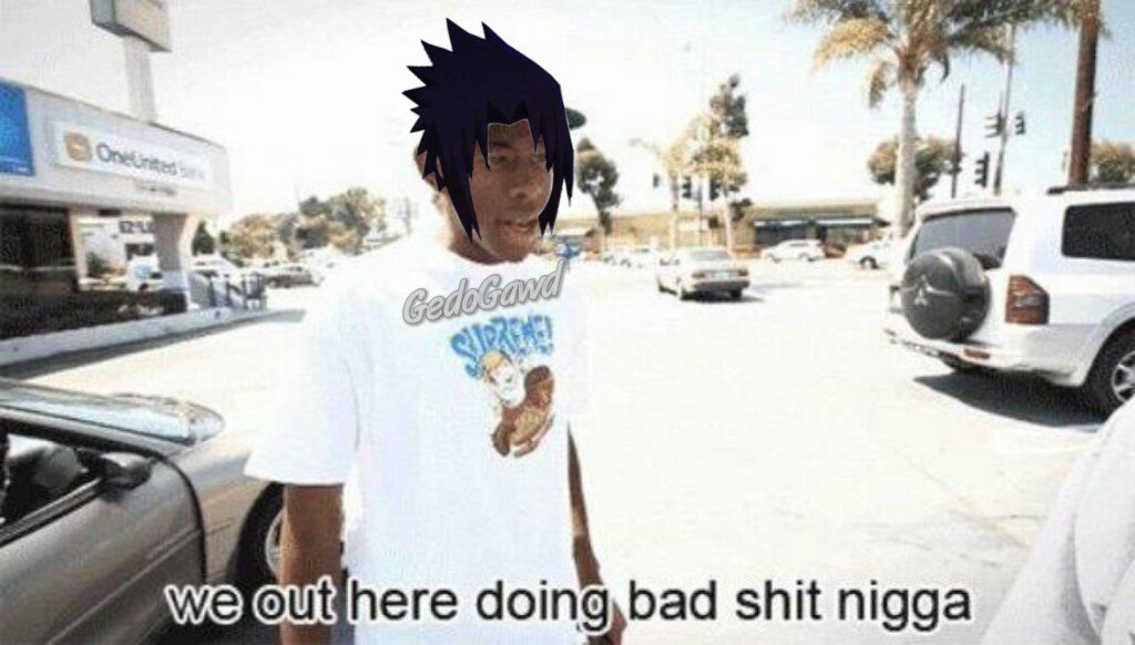Sasuke and Team Taka pulling up to the Kage Summit