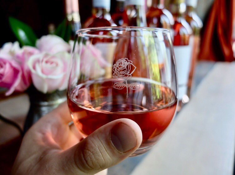 compassrose_DC's tweet photo. Drink 👏 more 👏 rosé 👏 We're featuring a Gamay rosé this month for @drinkgamay--proceeds go to @lustgartenfdn! https://t.co/0jCs9HyiZB