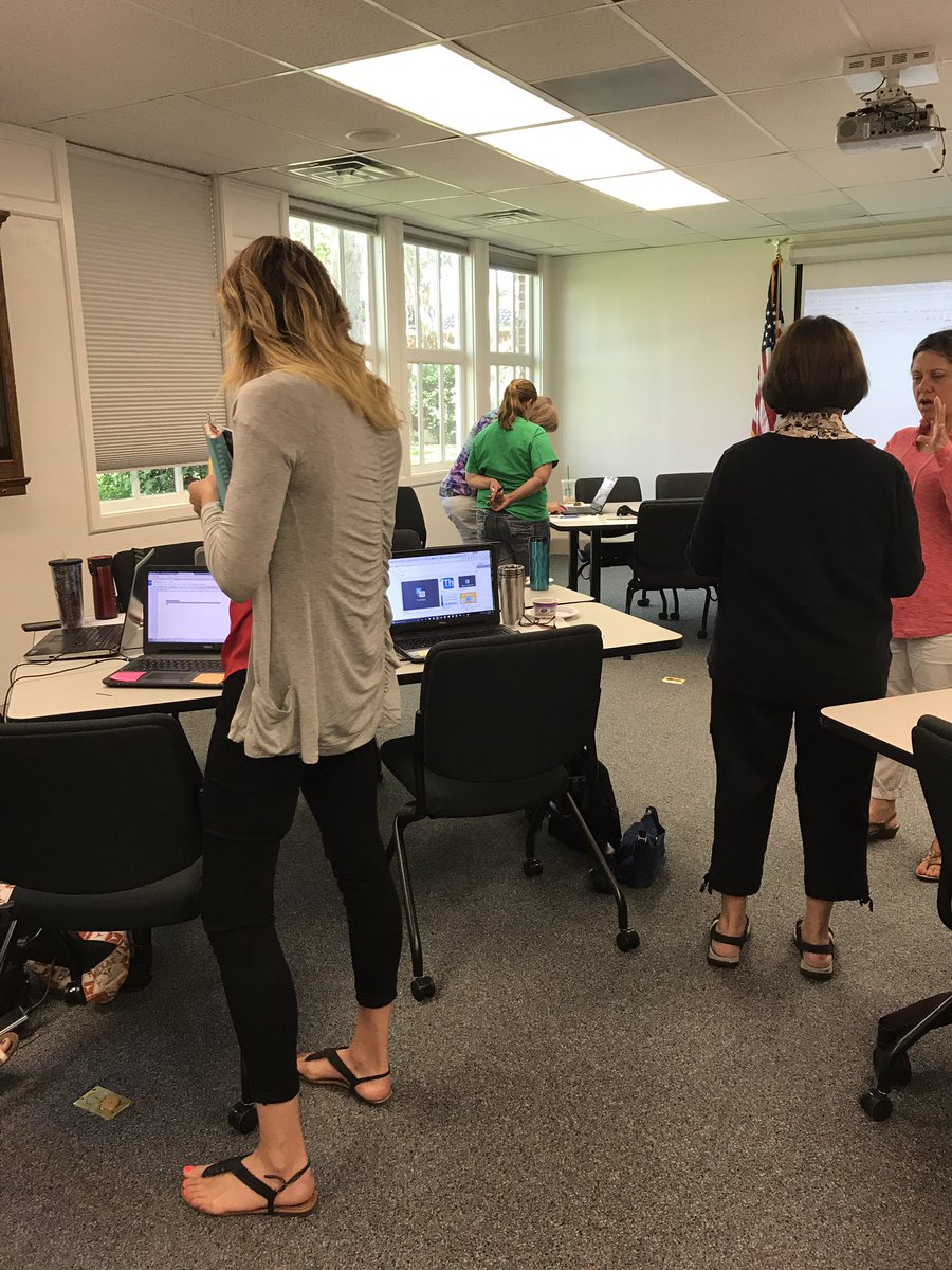 kendraltyler's tweet photo. Teachers teaching each other about their favorites in the Chrome Store at Google Level II! #edtechtcde https://t.co/lLhBQvMJrk