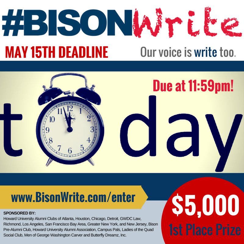 BisonWrite1867's tweet photo. TODAY IS THE DAY! Your last chance📚 $5k is almost yours🏦 https://t.co/JHlMsReqn5
