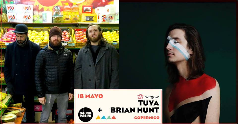 Suenan en el show <a href="/TUYAmusic/">TUYA</a> y Brian Hunt y te recomendamos verles este jueves dentro del ciclo <a href="/soundisidro/">Sound Isidro</a>: tickets.wegow.com/entradas/tuya-…
