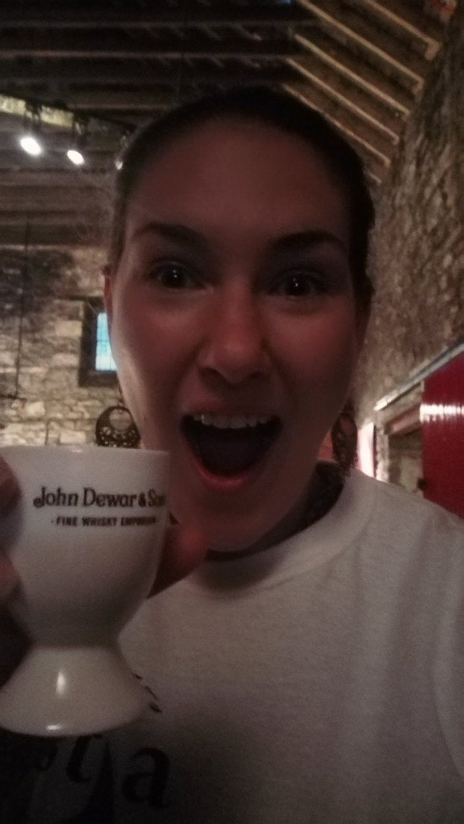 katterpatter's tweet photo. We did it! 60 distilleries! Bottles are all wrapped up, awaiting a lucky winner, and I finally got my dram. SlΓ inte! #DistilleryChallenge https://t.co/UTNmFuTACO
