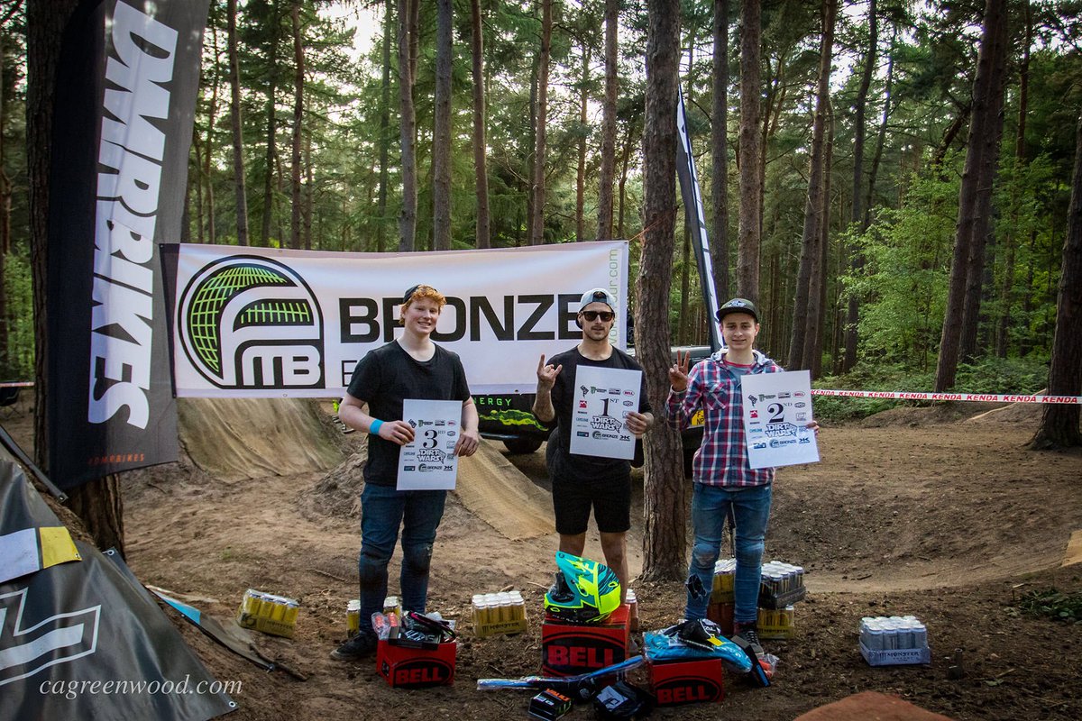 Yesterday's podiums at Dirt Wars UK Round 1 Chicksands