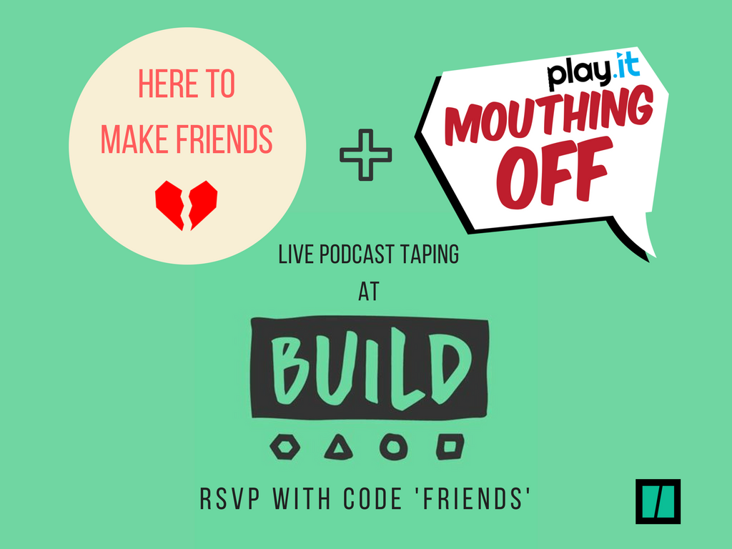 HuffPostPodcast's tweet photo. Ready for #TheBachelorette? Join #HereToMakeFriends for a live taping at @BUILDseriesNYC – RSVP with code FRIENDS. https://t.co/zpmUZuMuGs https://t.co/3j3fQ0z6hZ