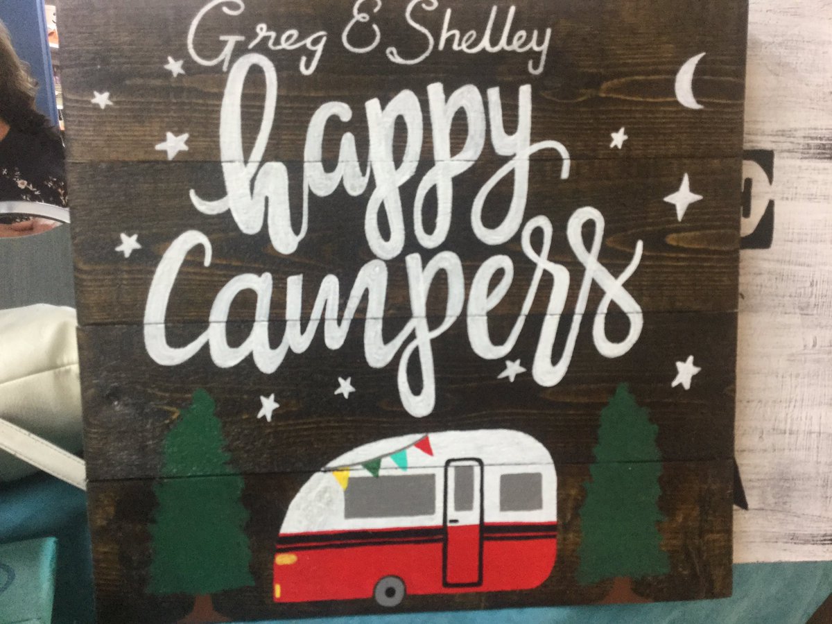 Sign_D_Sign's tweet image. We hope Greg and Shelley love the sign #woodwork #artisan #etsy #painting #signdsign #buyonetsy #custom