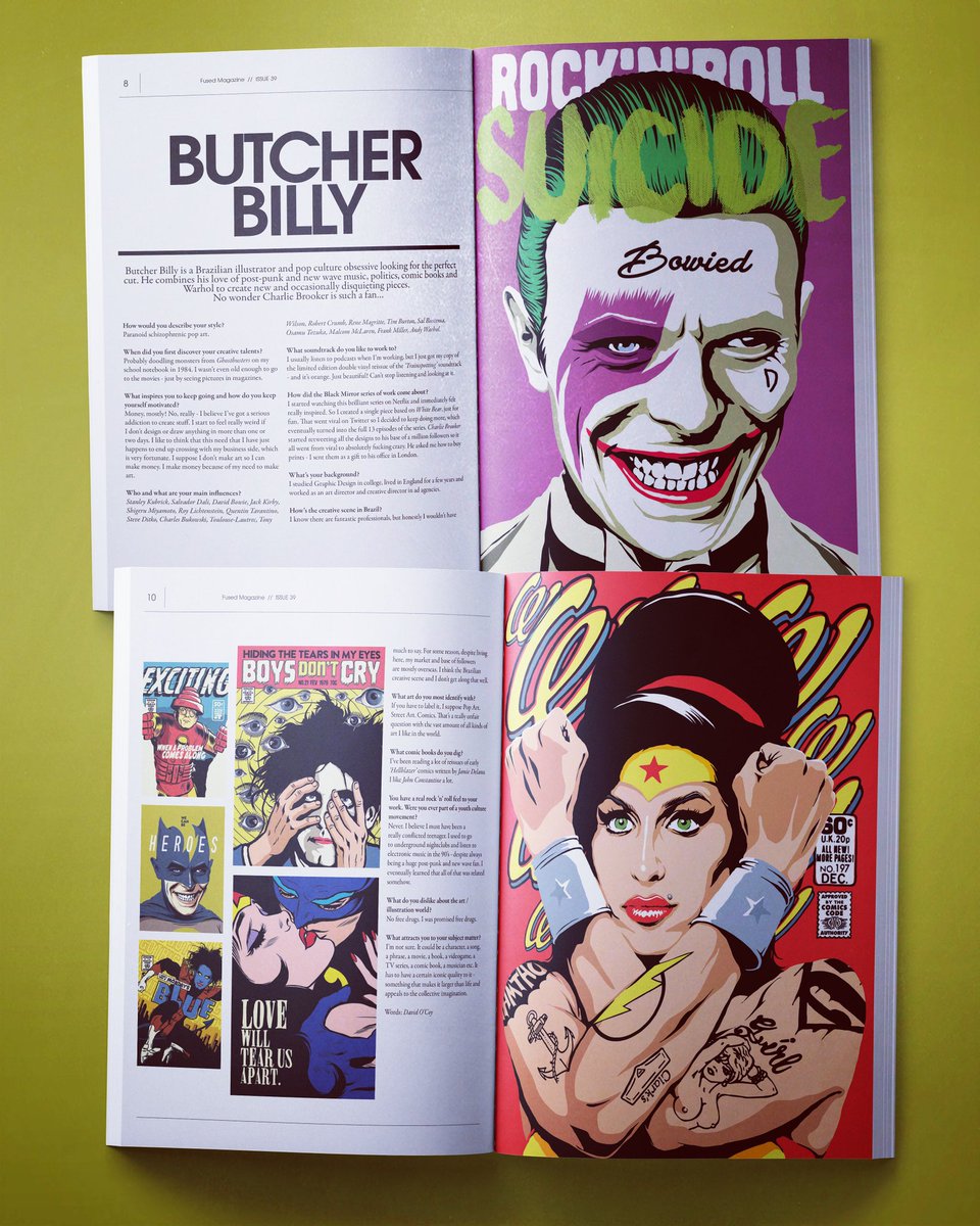 billythebutcher's tweet image. Latest Birmingham-based @fusedmagazine is out now in the UK featuring an interview with The Butcher