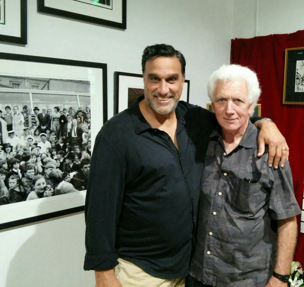 Magical Mystery Tour at opening of <a href="/MalibuGtrFest/">MalibuGuitarFestival</a> Art show sale with fest founder Doug DeLuca <a href="/brandolini789/">Douglas DeLuca</a> running from May 12 to Mat 21.