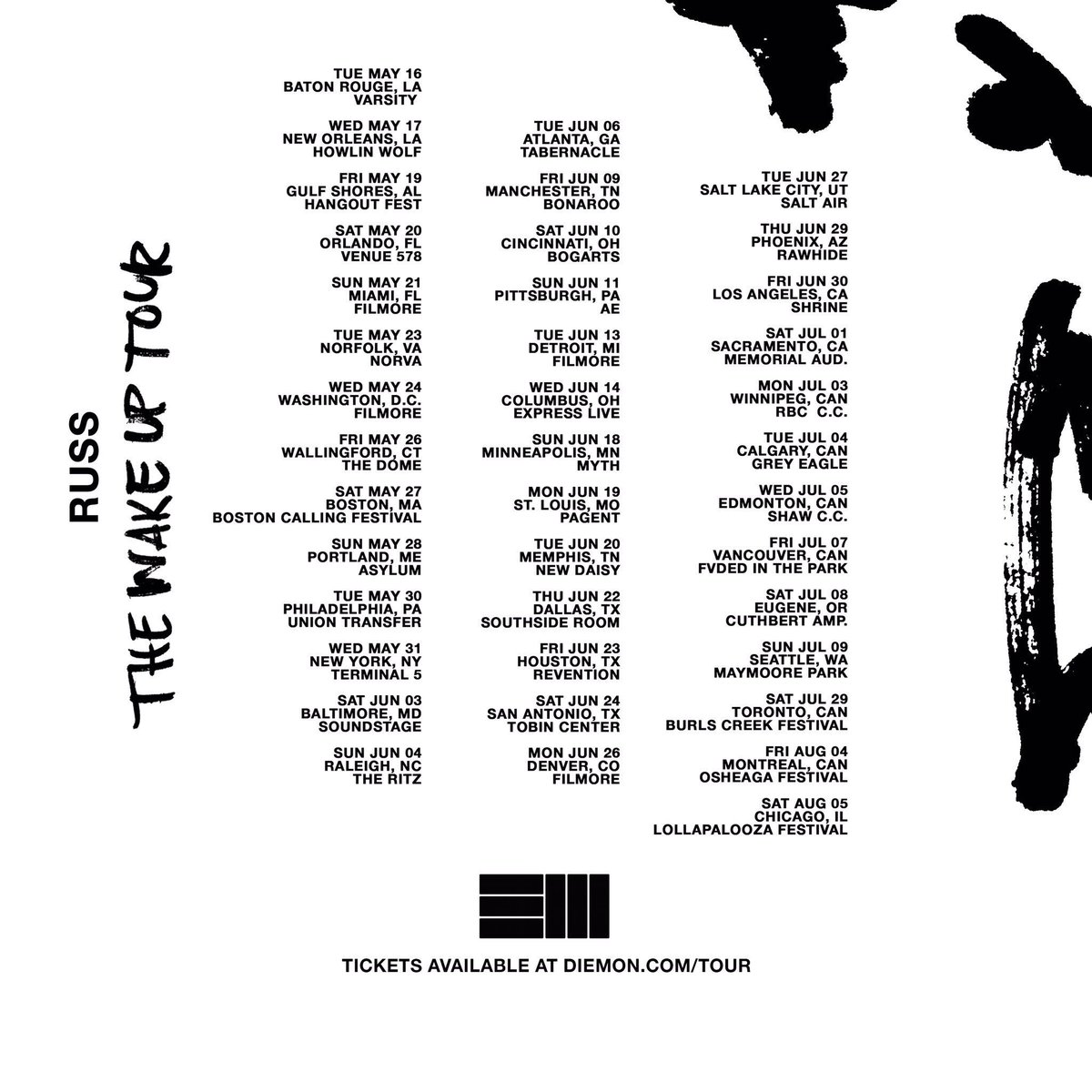 russdiemon's tweet photo. Tour https://t.co/Eo4WzEq5Ve