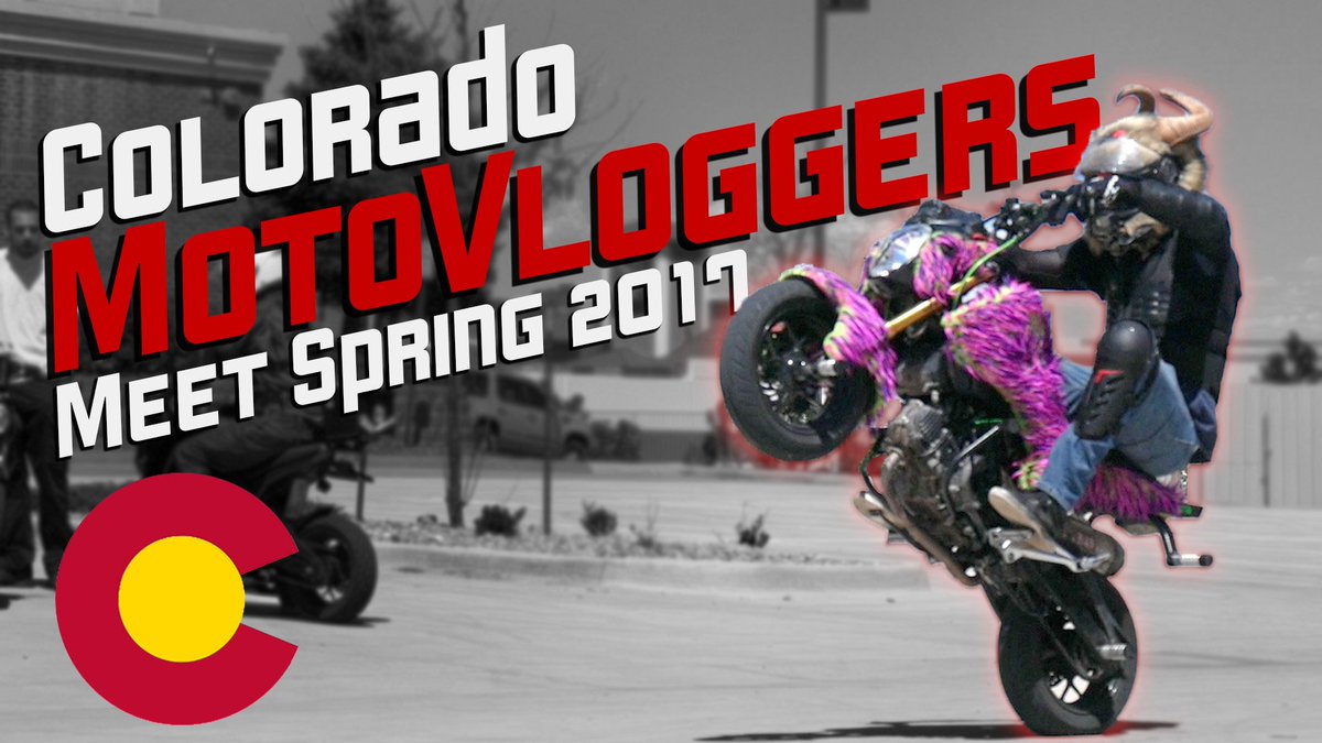SirMattWest's tweet photo. (*NEW VIDEO*) COLORADO MOTOVLOGGER MEET || Spring 2017
https://t.co/hJKfBjq8Bx
#motovlog #colorado #cinematic #motorcycle #Youtuber https://t.co/5nYGkZiNWk