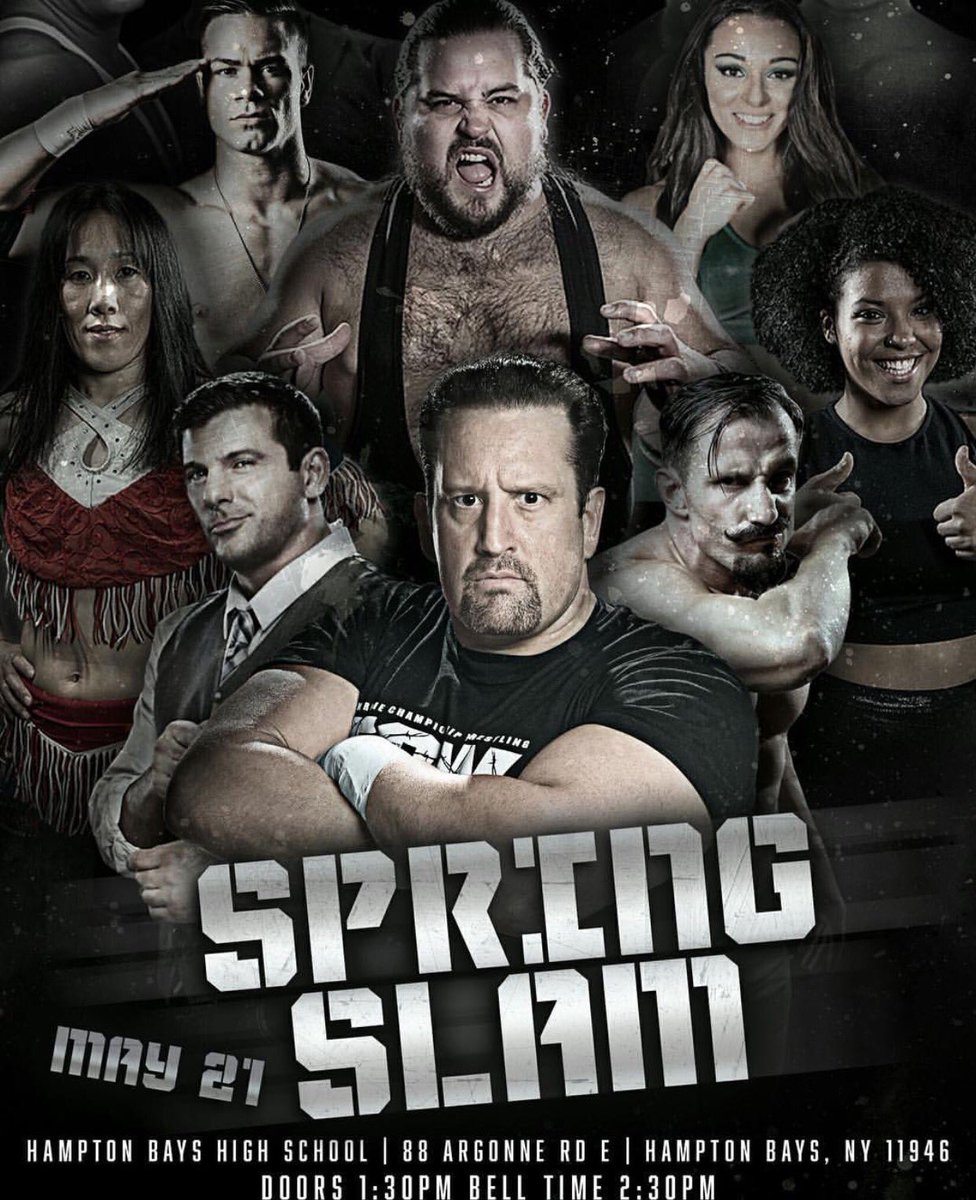 therealestwendy's tweet image. Sun 5/21 #SpringSlam in Hampton Bays, NY @karenmeee vs @DeonnaPurrazzo 
@damianadamsss #AsianInvasion #TeamAdams