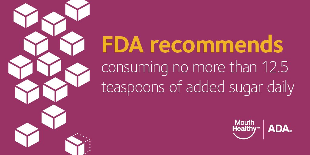AmerDentalAssn's tweet photo. #HealthyTip https://t.co/gIyQwFPZey