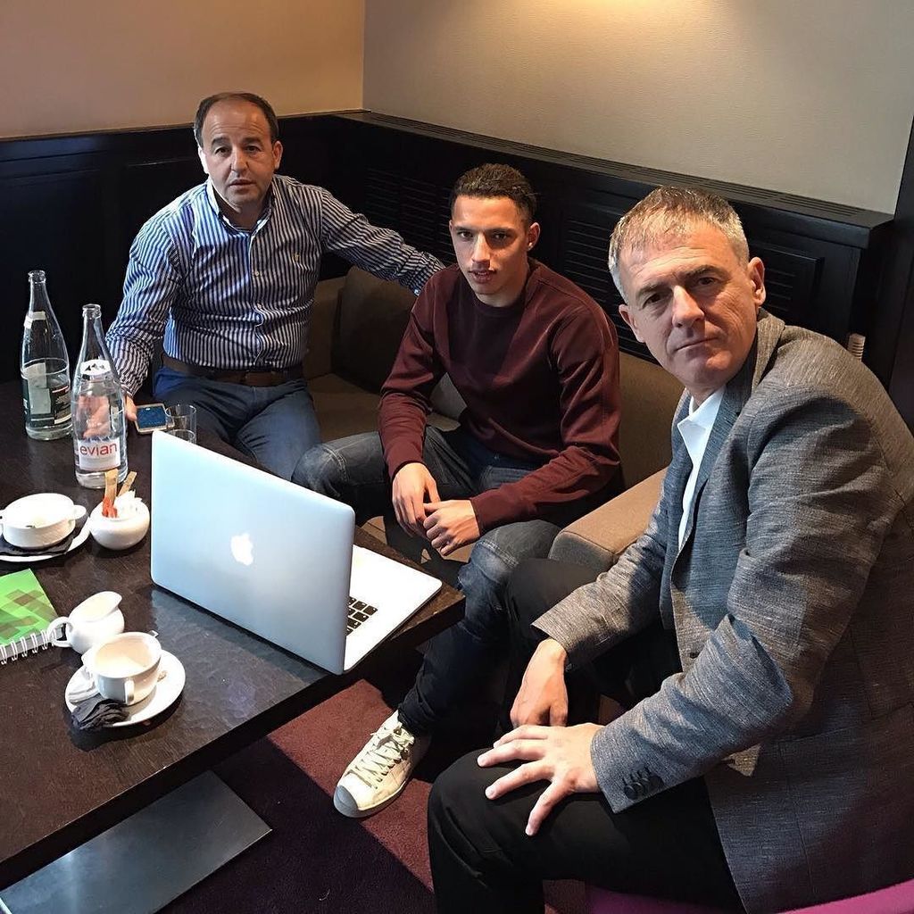 sheikhfc_'s tweet photo. (https://t.co/QPjhQAaW27) #Alcaraz et #Medane avec Ismael #Bennacer https://t.co/W1yXHJc2Fq