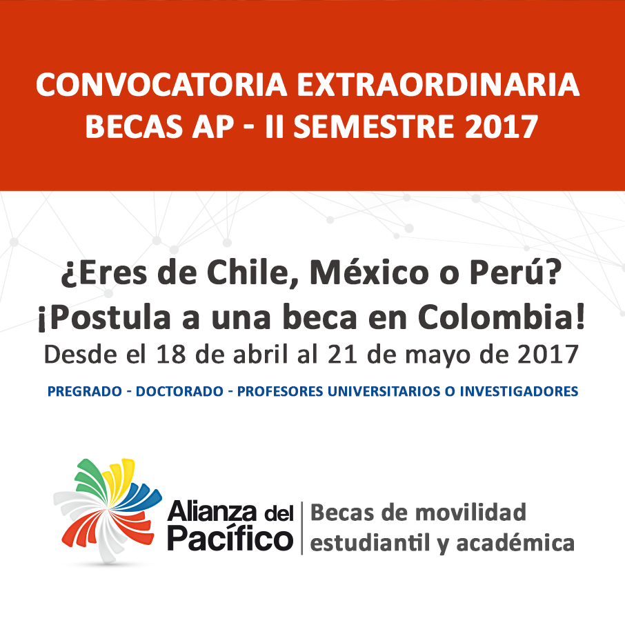 IMPORTANTE 📡 No lo olvides! Plazo final 21 de mayo. Convocatoria Extraordinaria Colombia #BecasAP. Infórmate en 👉 bit.ly/BecasAP