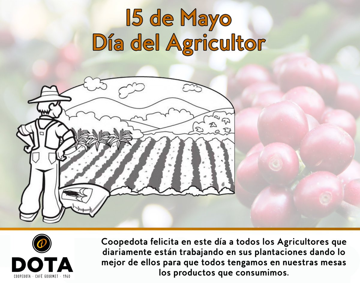 Feliz día del Agricultor. #calidadcoopedota