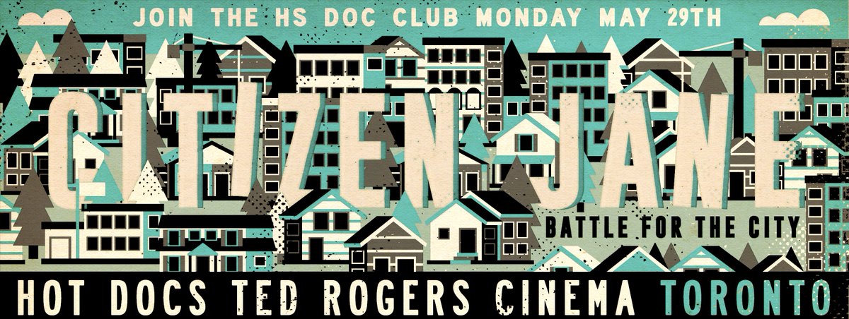 HSDocClub's tweet photo. It's happening! Check out our Facebook Page for more details on our upcoming event for @janejacobsdoc! #hsdocclub https://t.co/ZUfWOK78tO https://t.co/SxAyIC8j7F
