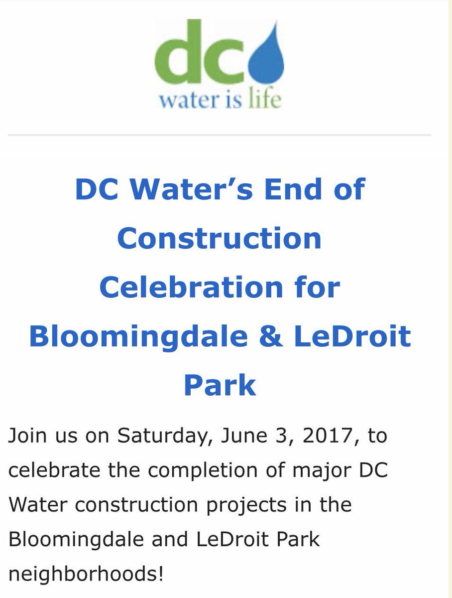 FirstStTunnel's tweet photo. Save the date, #BloomingdaleDC https://t.co/WPCzSD68KV