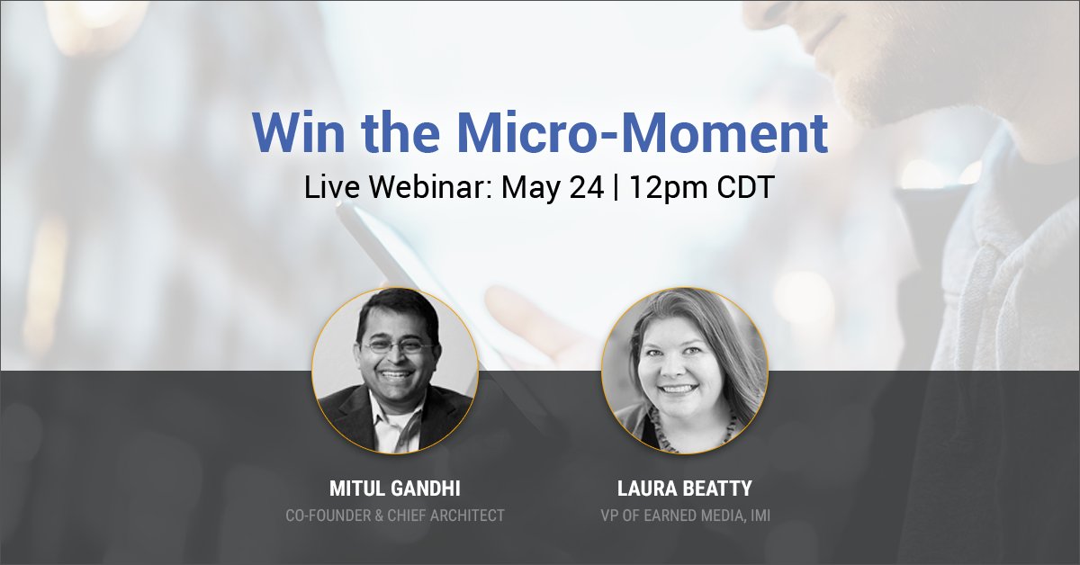 DyanCrace's tweet photo. We are excited for @iMarketingInc upcoming joint webinar w/ @seoClarity. Creating content that converts! https://t.co/isFkR5Jp2s https://t.co/1eJxj5K708