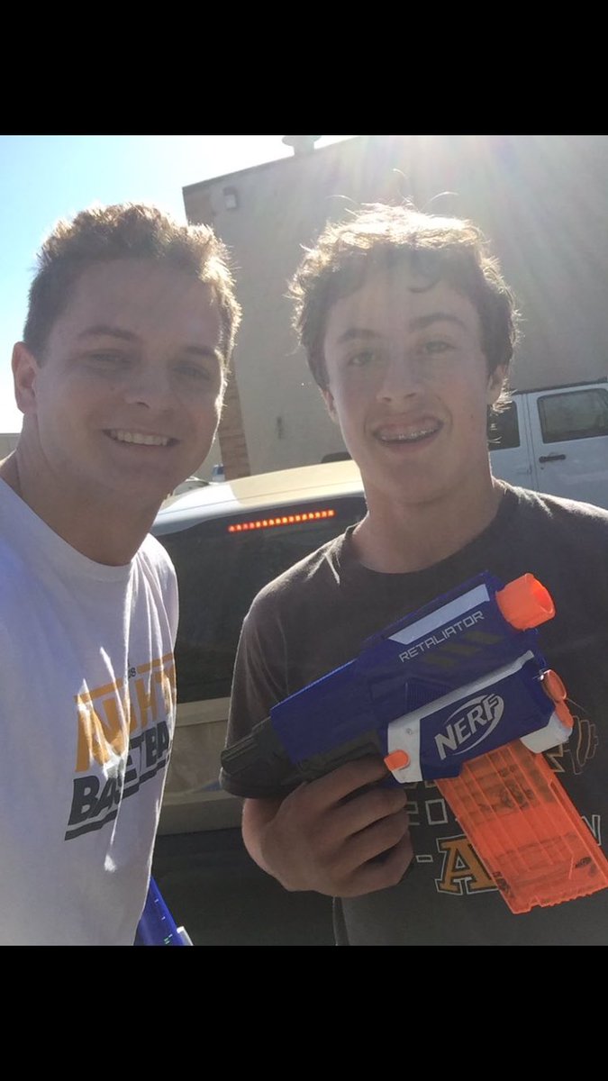 NerfAlter's tweet photo. JP Schimpf from Team 18 kills Alec Brodbeck from Team 35! https://t.co/8D49IrnSKi