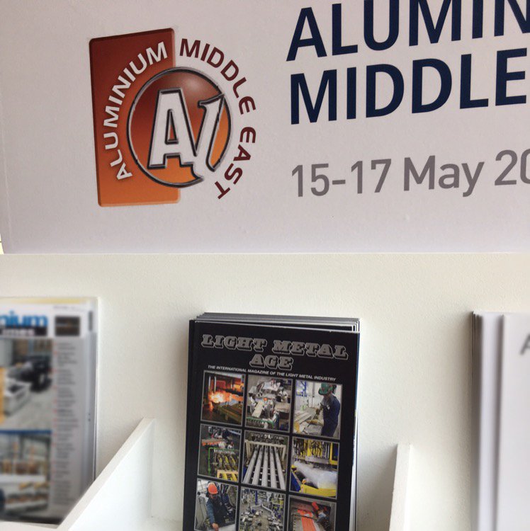 Light Metal Age (@lightmetalage) on Twitter photo Pick up a copy of the April 2017 issue of Light Metal Age at #AluminiumMiddleEast! <a href="/ALUMINIUM_ME/">ALUMINIUM MIDDLEEAST</a> Pick up a copy of the April 2017 issue of Light Metal Age at #AluminiumMiddleEast! <a href="/ALUMINIUM_ME/">ALUMINIUM MIDDLEEAST</a>