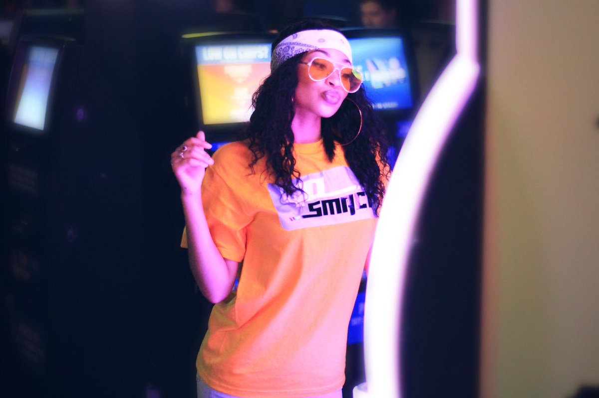 ProperGameSport's tweet image. Blac Persia Ballin in her #GoSmack Gear ⚙️💰🔥