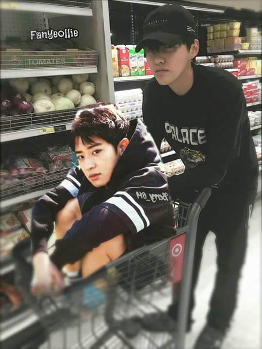 WuCyFan1's tweet photo. My lovely krisyeol 😍😂😘

Edit by me..😋 https://t.co/lbvvtZ0S42