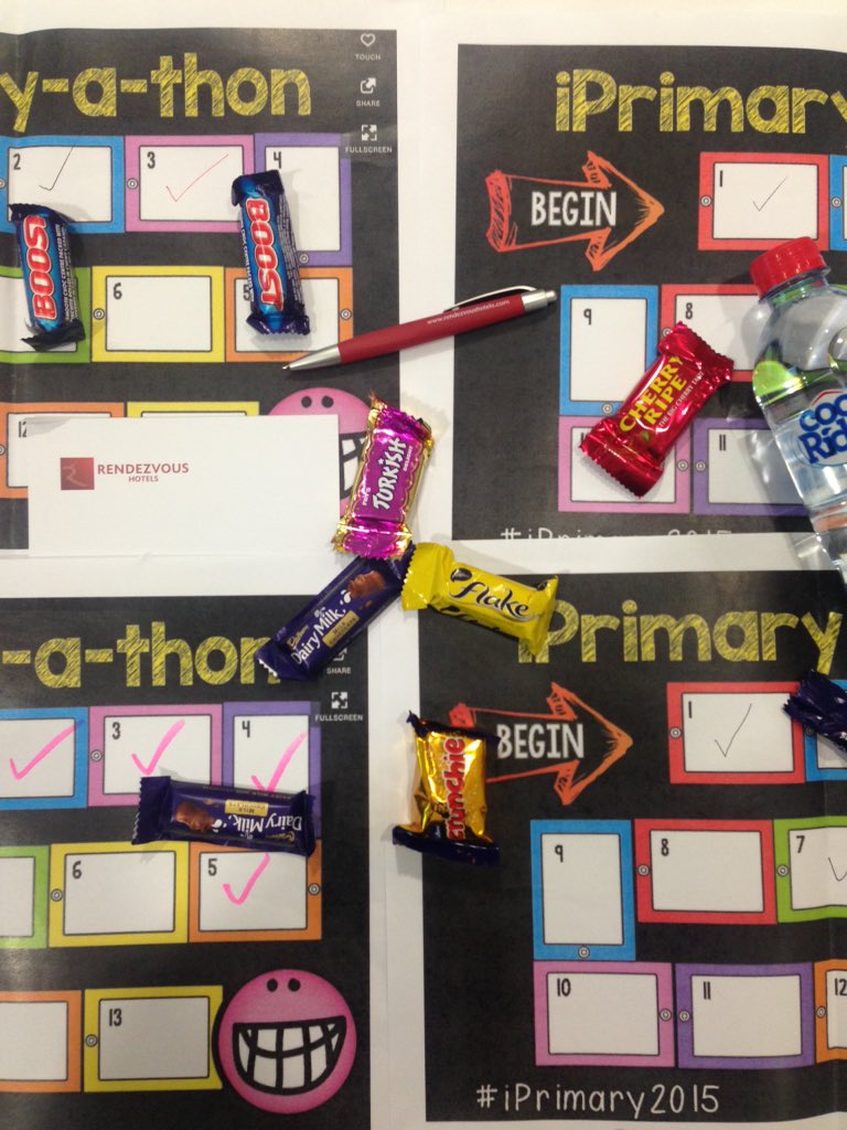 iPadKimmy's tweet photo. Another #iPrimary2015 challenge done &amp; dusted! Great participation and new skills being showcased @sarahtirtilas https://t.co/zGfkn3uOq3