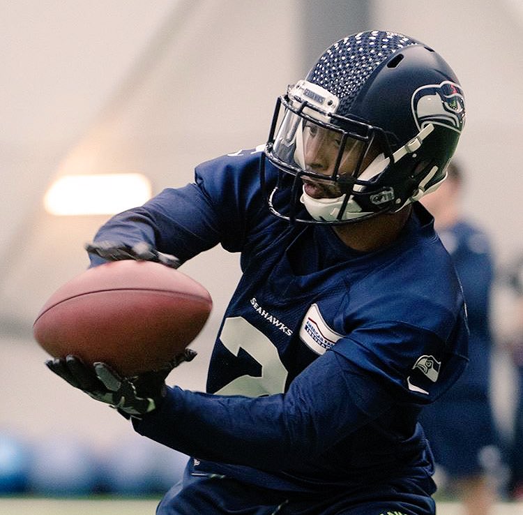 aaronpflugrad's tweet image. Very proud of @Del_Mcc doing his thing @Seahawks camp‼️ #STA ⚒🌲⛏ #NFLJacks 🏃🏿💨