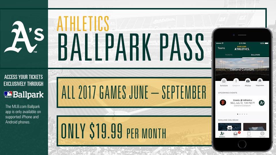 To ensure we provide a great experience to fans, Ballpark Pass sales