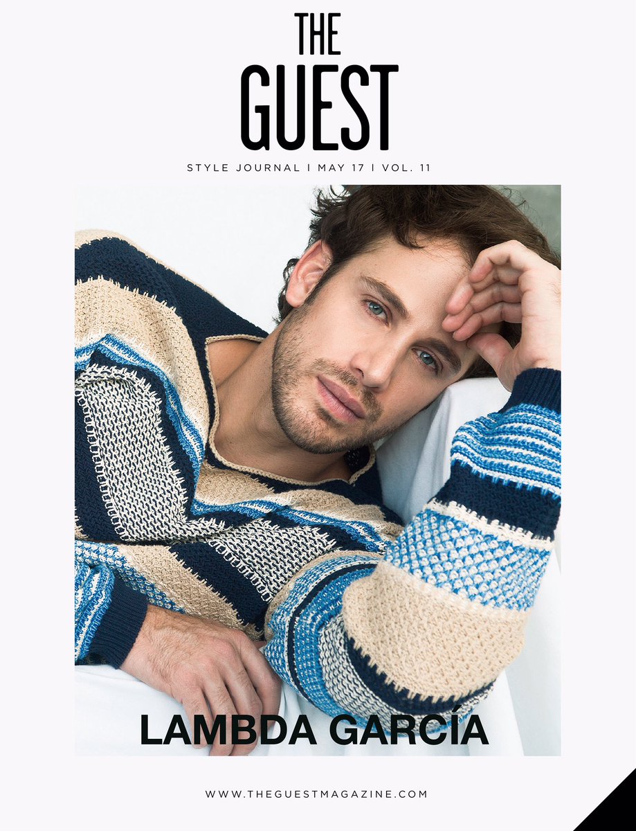 TheGuest_Mag's tweet photo. Les presentamos nuestra portada del mes de mayo con el actor @lambgarcia.Entrevista completa y fotos en https://t.co/yN6Z6YYtyW #theguestmag https://t.co/pVqk5ULmV9