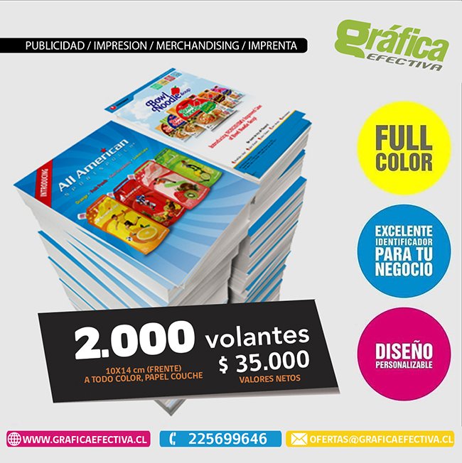 2000 VOLANTES EN OFERTA $ 35.000 valores netos  #volantes #flyers #imprenta