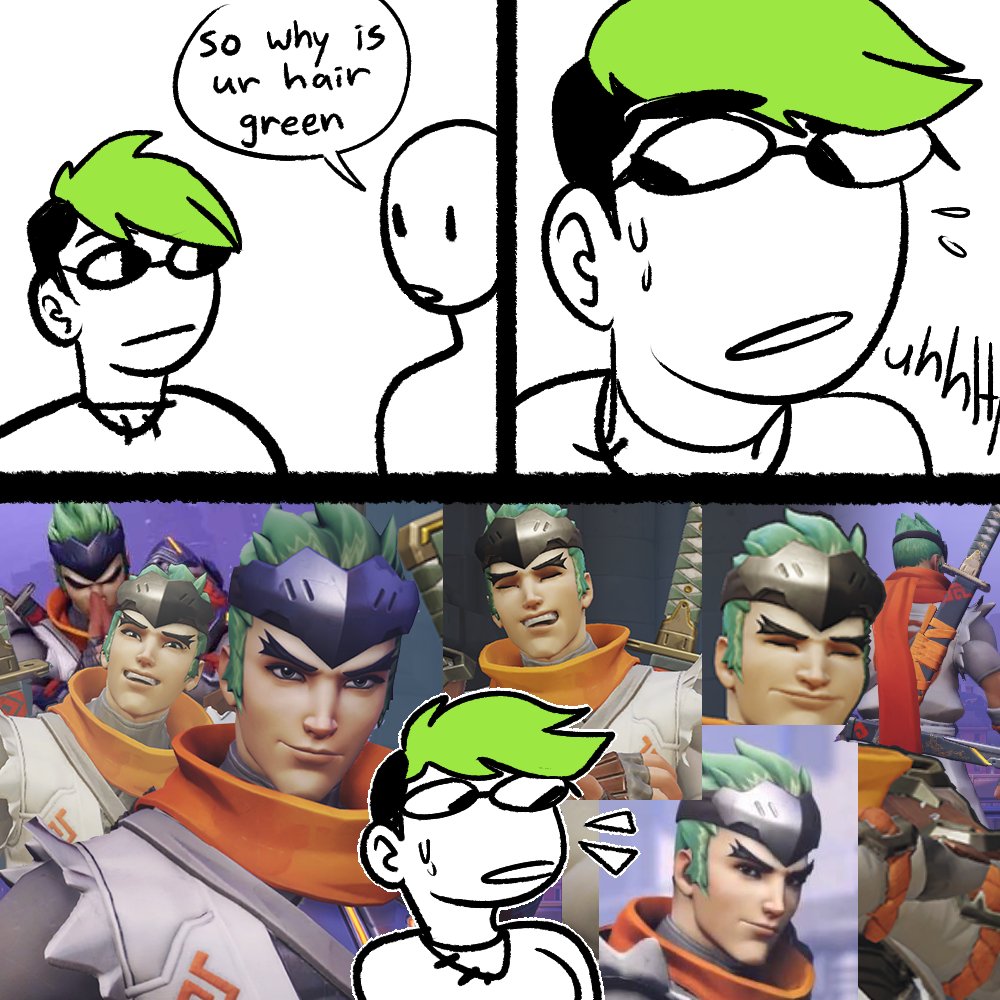 eternal mood
(truth: i've always wanted this color but genji was the last push for me to actually do it) 