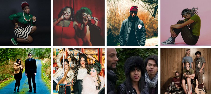 KCLS's tweet image. Join us for a free, all-ages weekend of music and technology, w/ performances by @SassyBlack_ and many more! 1.kcls.org/2oZr7ke #ideaX