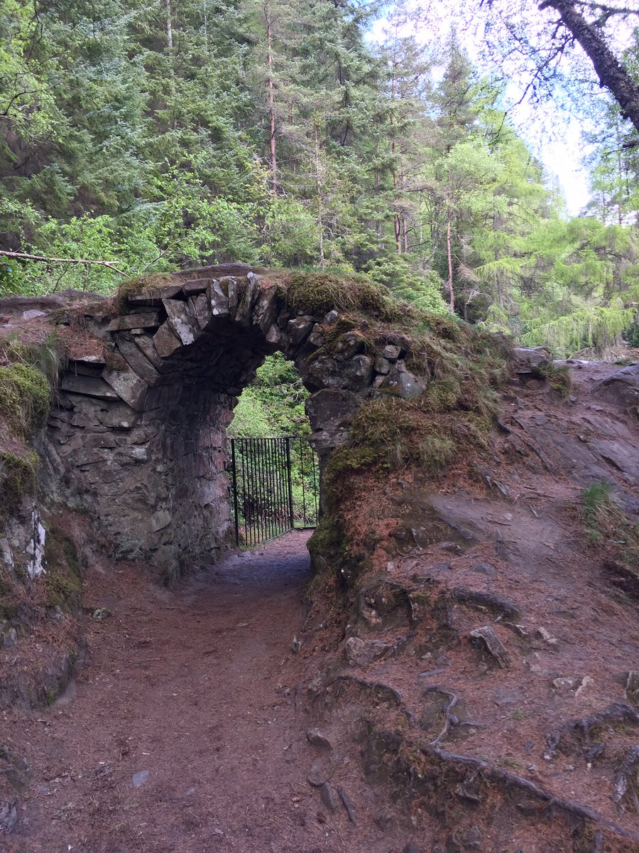 #FallsOfBruar <a href="/Hi_Perthshire/">Highland-Perthshire</a> #waterfalls #sunshine #hiking #outdoors #fun #HouseOfBruar