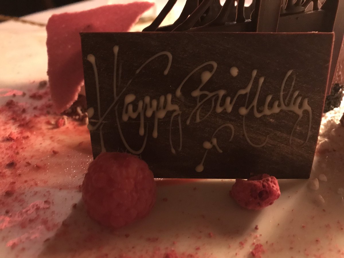 #Foodiechats my birthday weekend dessert