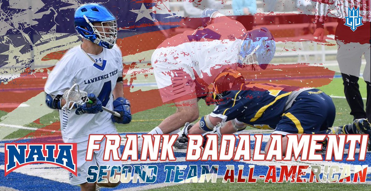 LTUAthletics's tweet photo. MLX | Congratulations to @LTULAX Frank Badalamenti (@FrankBad11) on being named @NAIA Second Team All-American #WeAreLTU https://t.co/zpPZRIuK0j