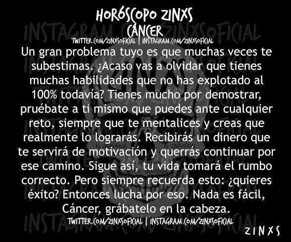 zinos__'s tweet photo. #HoróscopoZinxs #Cáncer
Parte I, II, III &amp; IV. https://t.co/W1SaqhnZcs