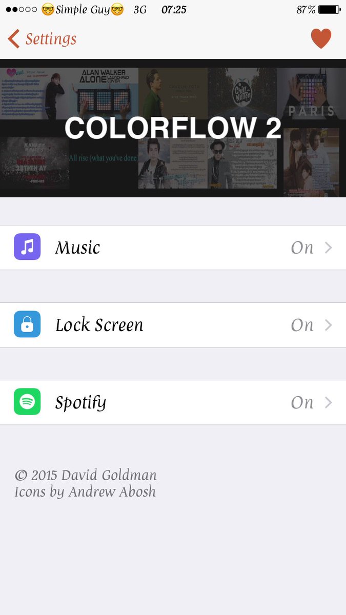Myloveismymothe's tweet image. I'm using #ColorFlow2 by @DavidJGoldman to make listening to my music awesome!