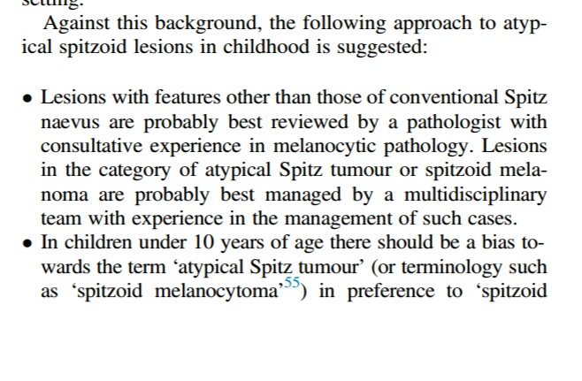 BenjaminAwood's tweet photo. This is how we approach naming and managing odd Spitz things in kids. https://t.co/tXVRGucuOD #dermpath #pathology #pathboards https://t.co/Kc04GoF84Z
