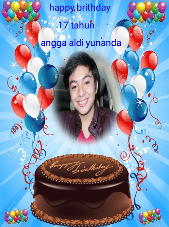 Tepat hari ini tgl 16 mei 2017 idola aku @anggaaldi_16 tepat berusia 17 tahun hbd @anggaaldi_16 #HBD17thnAnggaYunanda #sweetseventeen