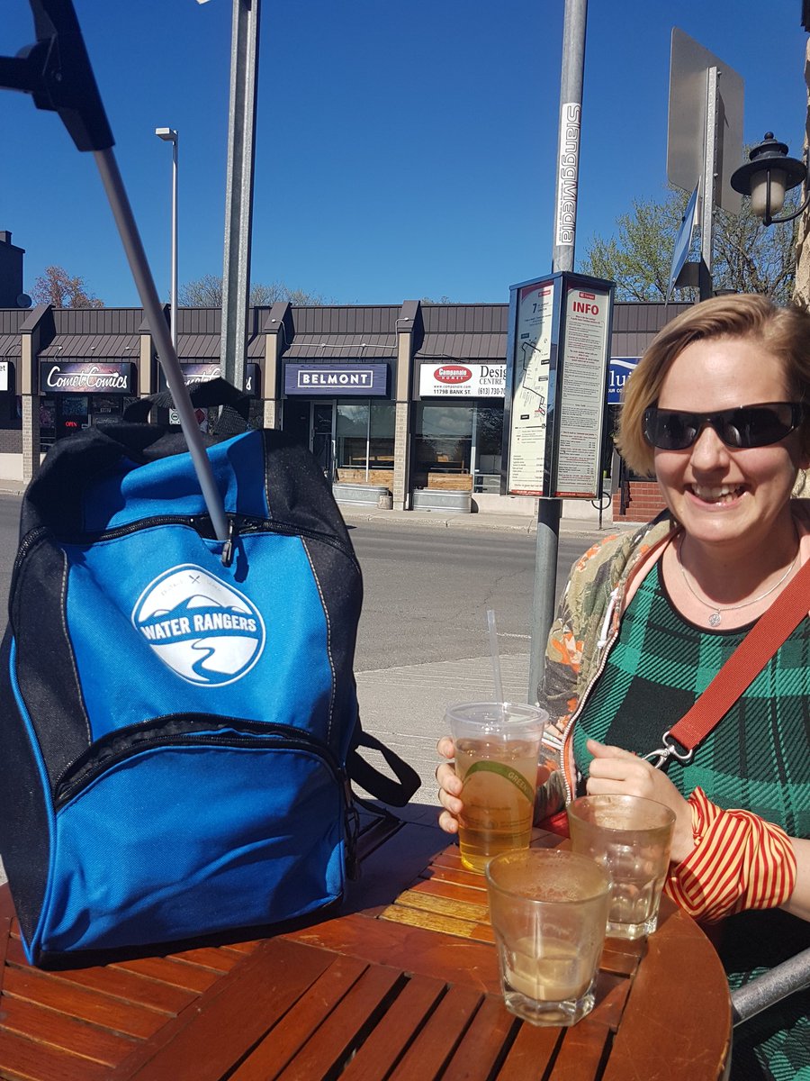 Patio side summer student interviews with <a href="/kassy4/">Kat Kavanagh</a> for the <a href="/water_rangers/">Water Rangers</a> #SunnyAfternoon