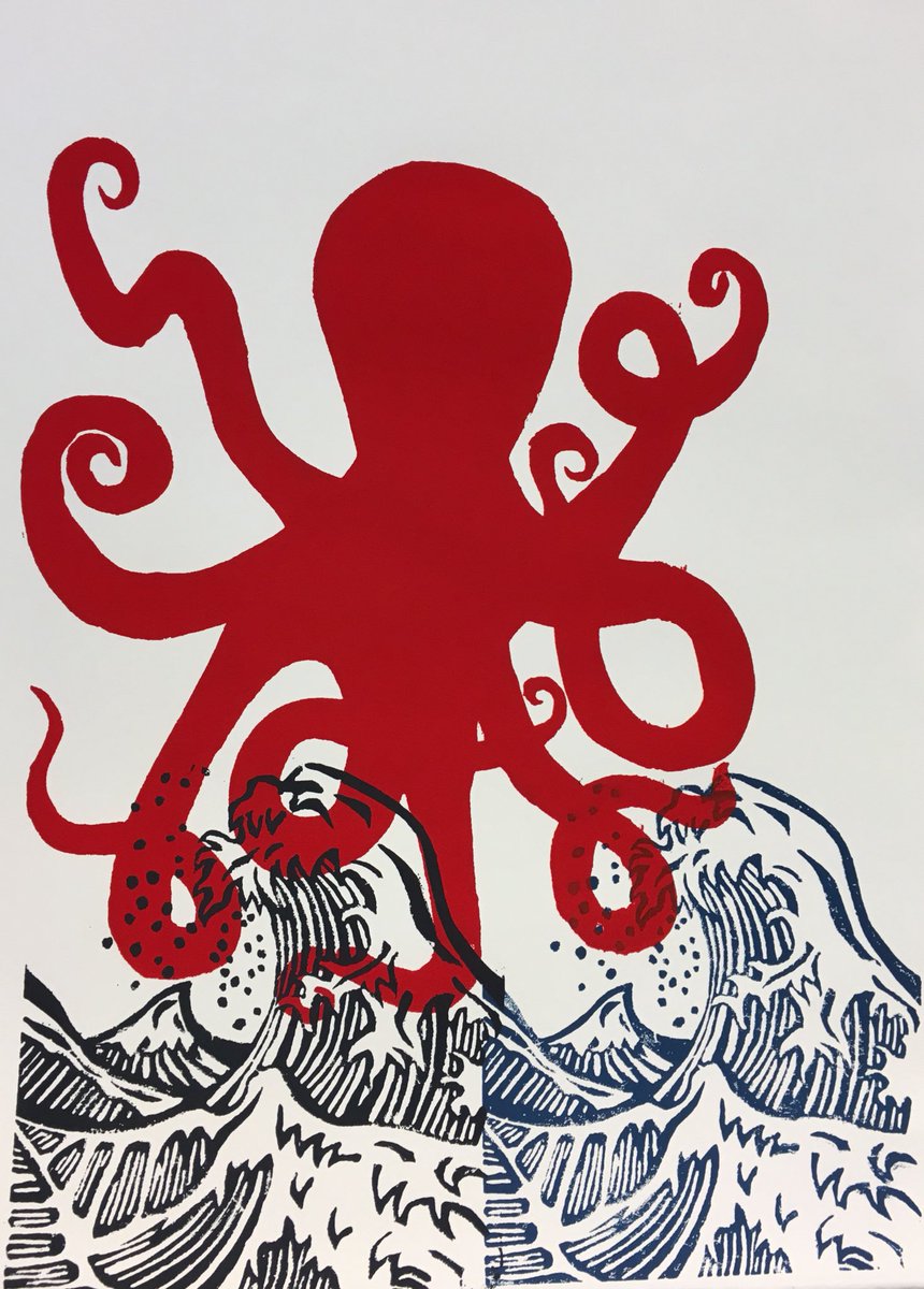 Kim Landers (@mslandersart) on Twitter photo <a href="/NAWarriors/">N Atlanta Athletics</a> finish strong: a few more layers of collaborative printmaking (relief & silkscreen)! <a href="/ATLsuper/">ATL Public Schools</a> @APSFineArts <a href="/shepardArtAPS/">Allison Shepard</a> <a href="/NAWarriors/">N Atlanta Athletics</a> finish strong: a few more layers of collaborative printmaking (relief & silkscreen)! <a href="/ATLsuper/">ATL Public Schools</a> @APSFineArts <a href="/shepardArtAPS/">Allison Shepard</a>