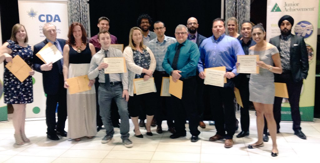 Danelle2's tweet photo. .@JAManitoba Awards night!! The @NmcDot team from @nmcLRSD is bringing home a lot of hardware this year 👏🏆👍 #teamwork #futureleaders https://t.co/TxWRD0edX5