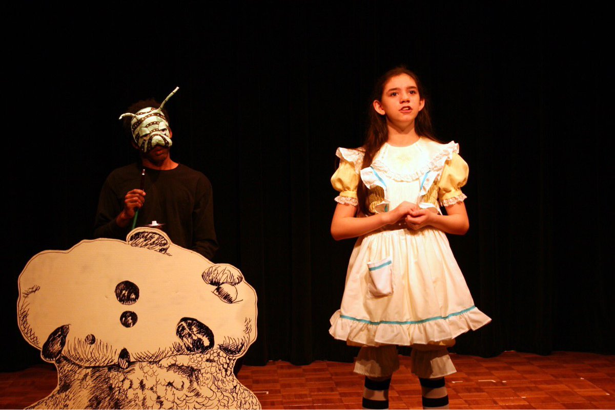 SavageRoseCo's tweet photo. "Kelly Moore really lets her imagination take flight with directing Alice in Wonderland, making it a show worth seeing." - @Arts_Louisville https://t.co/ry3EutUUVm