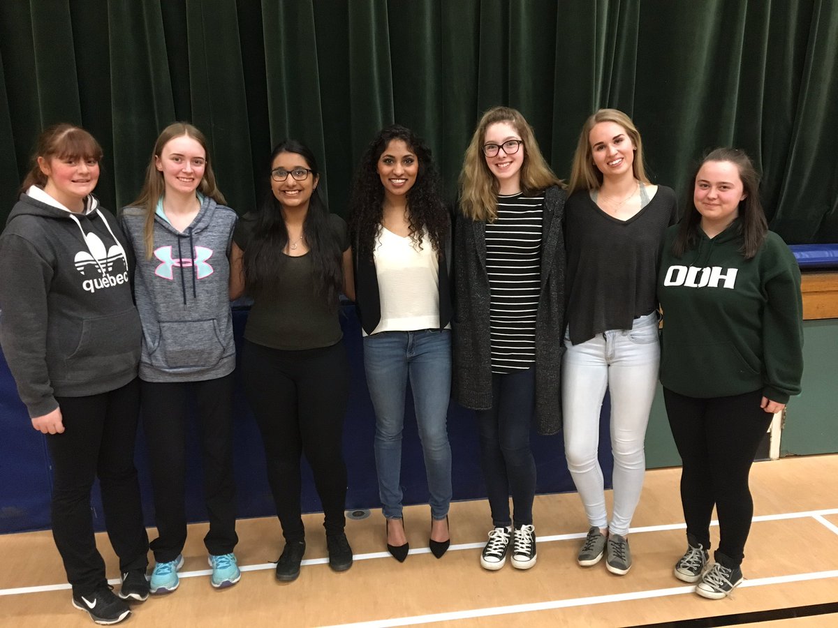 Big thank you to <a href="/Katarina_Roxon/">Katarina M Roxon PLY, ONL</a> for sharing her inspiring words with MPSH and ODH students today!💓 #YouthWeek