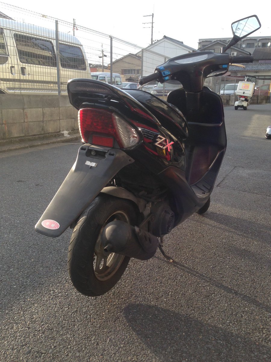 ライブディオZX 販売❗️ エナメルシート、クリアウィンカー