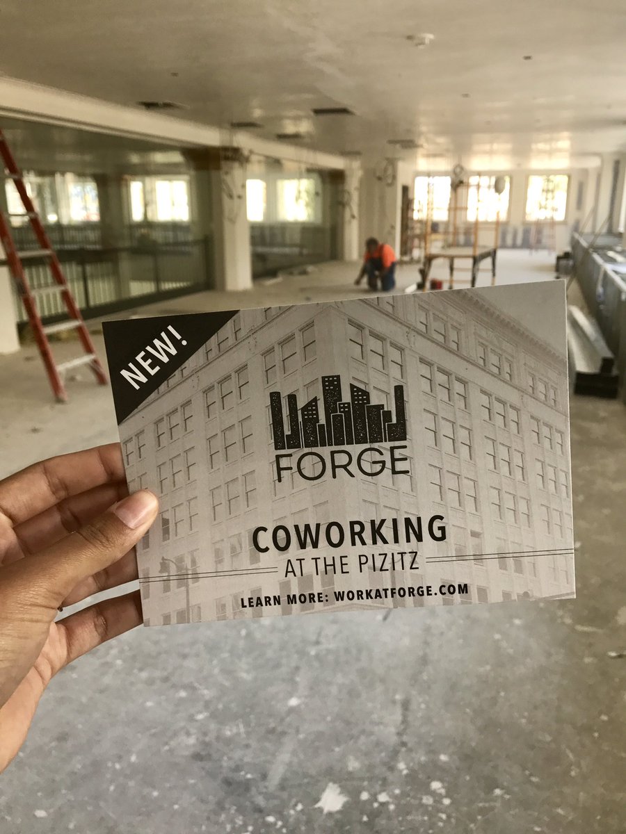 bhamsocial's tweet photo. I met Kim Lee, founder of Forge, Bham's new coworking facility. Check out my hard hat tour! #bhamsocial #workatforge
https://t.co/dRbklwv47T https://t.co/ooJFkaF4Wi
