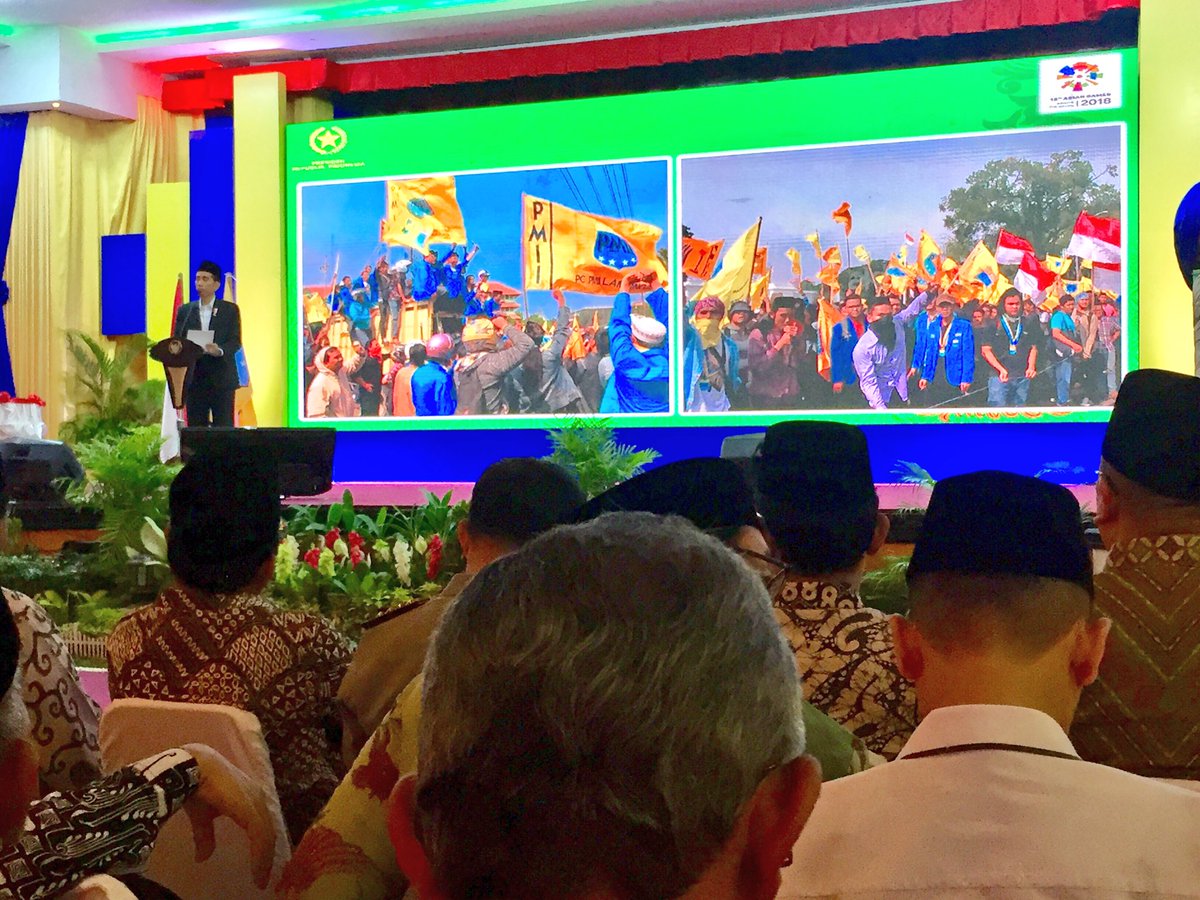 riduanhasibuan_'s tweet photo. Presiden @jokowi membuka #KongresXIXPMII " Meneguhkan konsensus bernegara untuk Indobesia berkeadaban" https://t.co/sKts1QIFfm