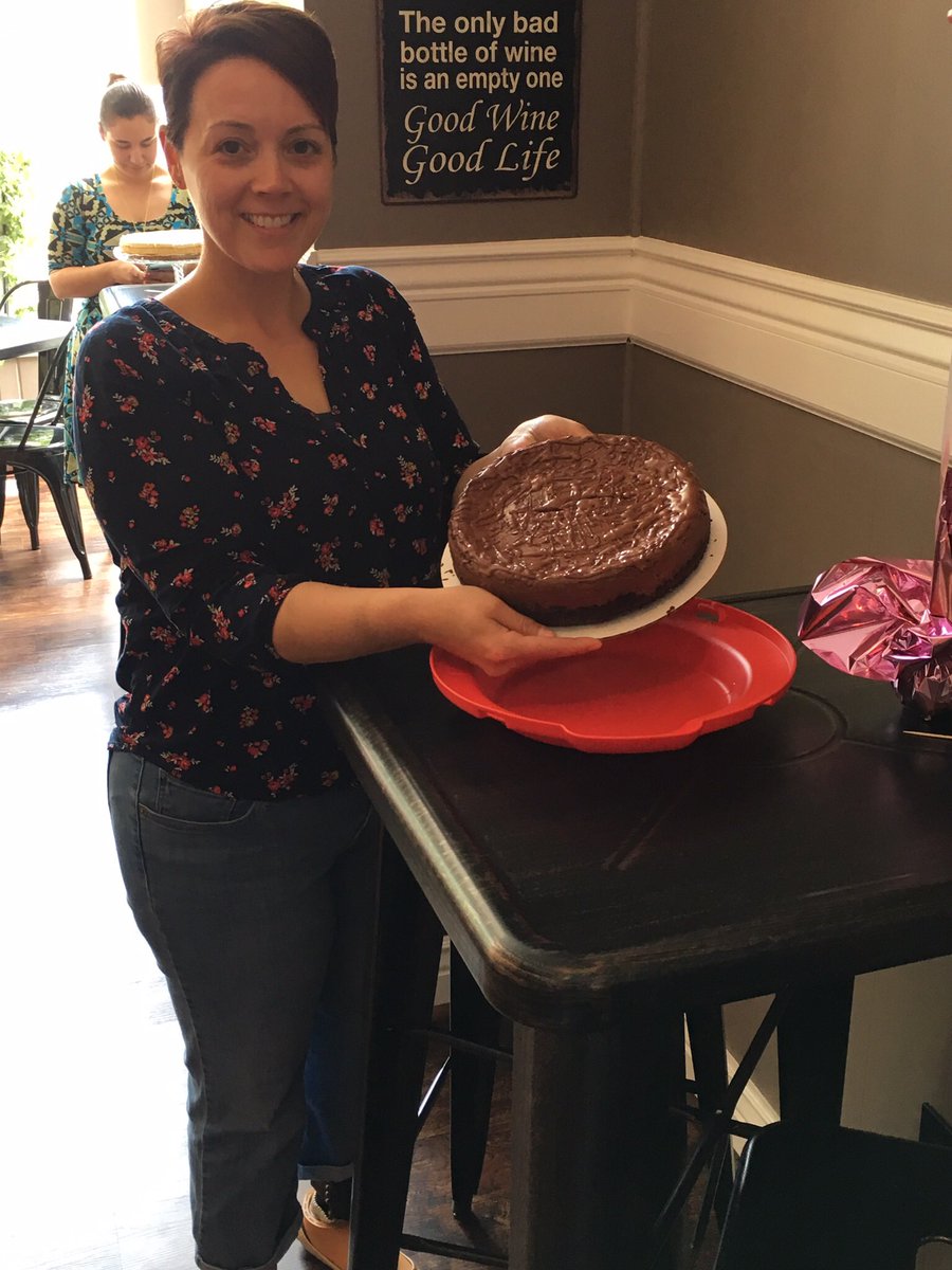 The winner of Books, Wine and Dogs and Baked By Popular Demand's inaugural Cheesecake competition is Tracy Fitzgerald.