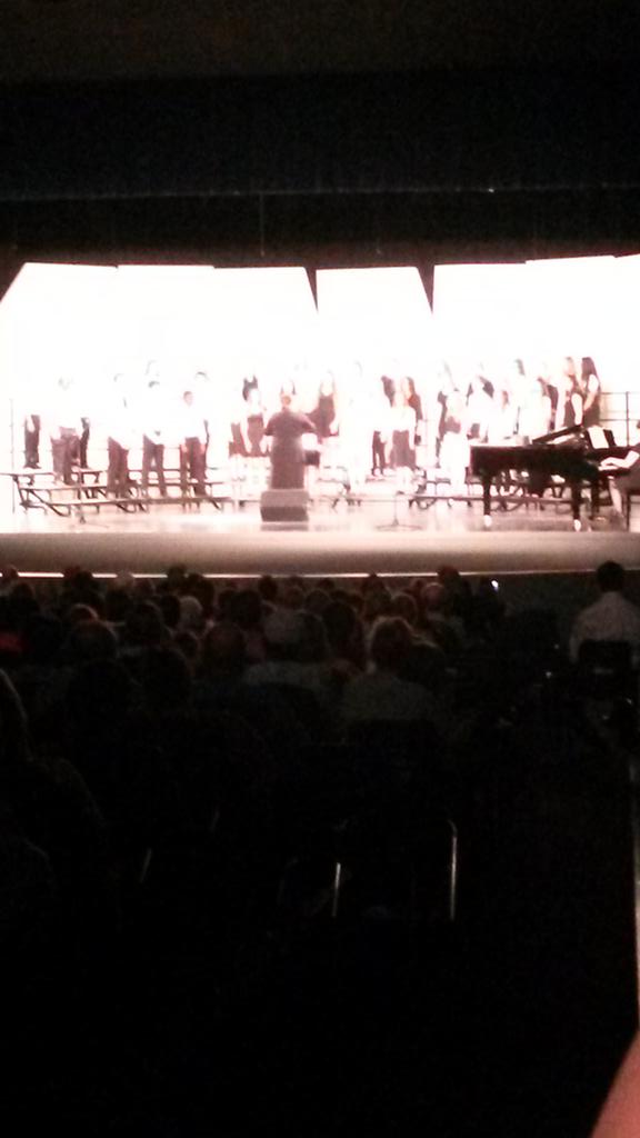 CHallCMS's tweet photo. Great night of songs by #CMSBand and #CardinalChorus @CMSCardinals https://t.co/7qWWdjRlVk