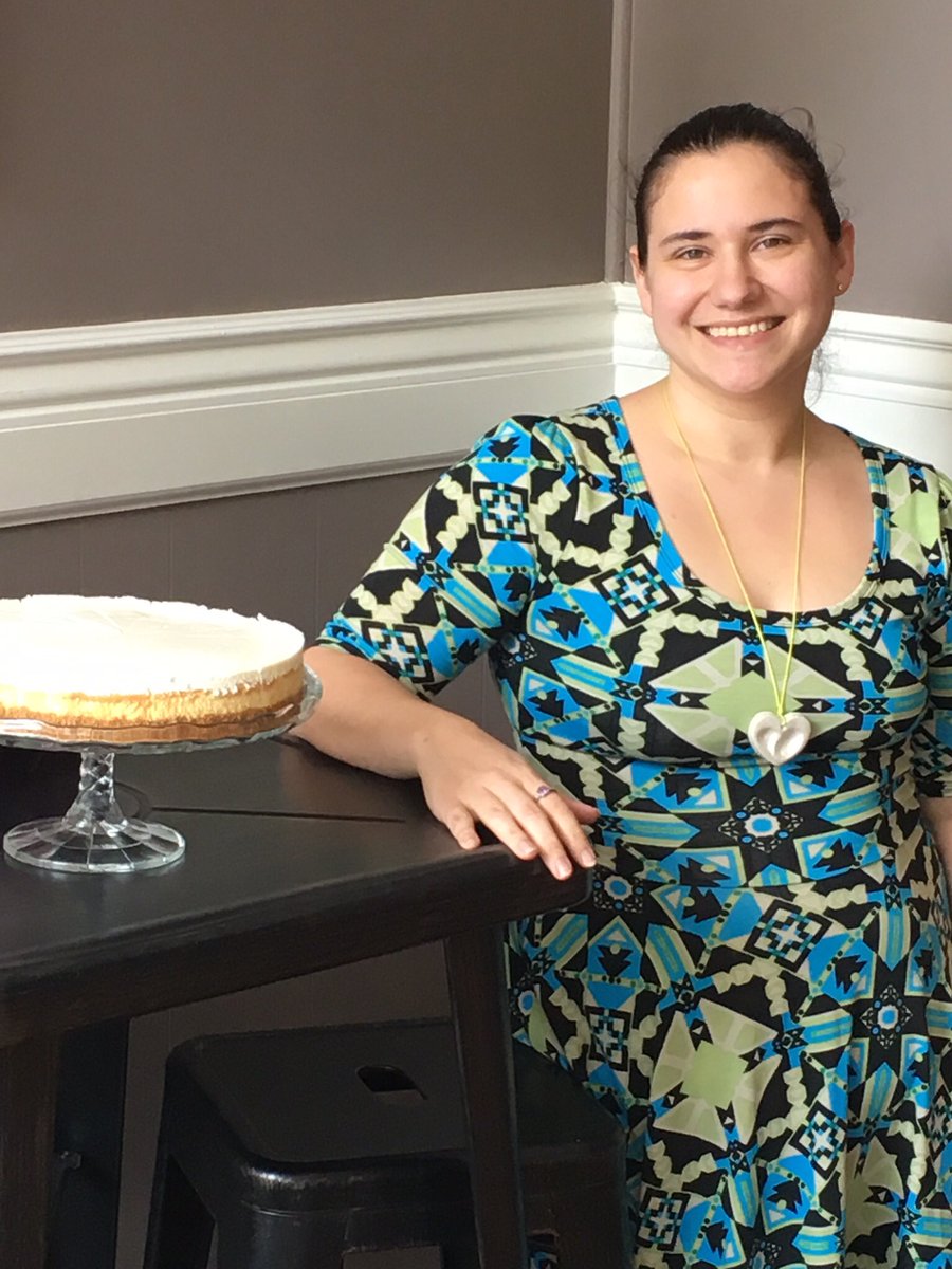 Earning 2nd Place in the 2017 Books, Wine and Dogs and Baked By Popular Demand's inaugural Cheesecake competition is Diana Hadley.